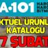 A101 aktüel ürünler kataloğu 7 Şubat ve fiyatları! A101'de indirimli neler var?