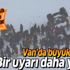 Son dakika: Van'da yeni çığ faciası! Kurtarma çalışması başlatıldı