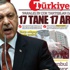 Türkiye Gazetesi’ne kapak yaptık… Yarın bunları da yaz!