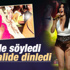 Kayınvalidesi Hande Yener'i izledi