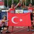 Başarılı milli atletler yurda döndü