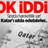 'Katar'ı istila edebilirler! Hareketlilik var'
