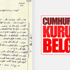 Cumhuriyet’in kuruluş belgeleri