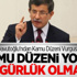Davutoğlu'ndan Kamu Düzeni Vurgusu Davutoğlu'ndan Kamu Düzeni Vurgusu