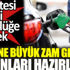 ﻿Benzine büyük zam geliyor bidonları hazırlayın