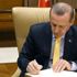 Başkan Erdoğan'ın atamaları Resmi Gazete'de