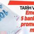 Mart'ta hangi emekliye kaç TL promosyon ödenecek? Promosyon ne zaman yatacak? Emekliye 5 bankadan promosyon açıklaması!