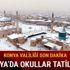 Konya okullar tatil mi? 7 Ocak Konya yarın okullar tatil mi kar tatili Konya Valiliği son dakika