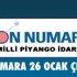 MPİ On Numara 26.01.2015 çekiliş sonuçları ve kazanan numaralar açıklanacak