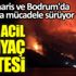 ﻿Marmaris ve Bodrum'da yangınla mücadele sürüyor. İşte acil ihtiyaç listesi