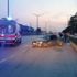 Otomobil ile tır çarpıştı: 1 yaralı Otomobil ile tır çarpıştı: 1 yaralı