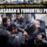Feyzi İşbaşaran'a yumurtalı protesto -İZLE Feyzi İşbaşaran'a yumurtalı protesto -İZLE