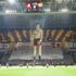 Galatasaray tribünlerinden müthiş koreografi