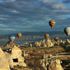 Kapadokya'ya bayramda turist akını