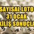 Sayısal Loto 31.01.2015 çekiliş sonuçları ve kazanan numaralar belli oluyor! Sayısal Loto 31.01.2015 çekiliş sonuçları ve kazanan numaralar belli oluyor!