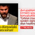 Batının iki yüzlülüğünü yüzlerine vuran Türk