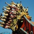 İngiltere'de bir lunaparkta 'Uçak salıncak'ta fırtına dehşeti