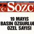 Sözcü, operasyona 1. sayfadan böyle yanıt verdi