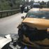 Sancaktepe'de araçlar kafa kafaya çarpıştı: 3 yaralı