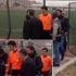 Maç sırasında hakeme gözaltı