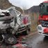 Erzurum'da iki kamyon çarpıştı: 6 yaralı