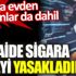 ﻿Evden çalışanlar dahil mesaide sigarayı yasakladılar