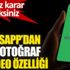 ﻿WhatsApp'tan düşük kaliteli fotoğraf ve videolar için yeni özellik