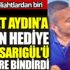 ﻿Buket Aydın’a gelen hediye Emir Sarıgül’ü küplere bindirdi. AKP’li veliahtlardan biri