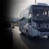 Samsun'a giden Beşiktaş taraftarlarından 'laiklik' pankartı
