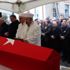 Samsun şehidini uğurladı