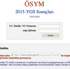 Ösym YGS 2015 Sınav sonuçları sorgulama | LYS sınavı başvuruları