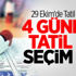 29 Ekim'de Tatil Seçimi! Sandık Mı, Sahil Mi?