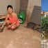 Yaralı ve hasta kediler için villa kiraladı