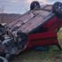 Samsun'da otomobil takla attı: 2 yaralı Samsun'da otomobil takla attı: 2 yaralı