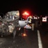 Mersin'de kamyonet, TIR'a çarptı, 5 ölü var