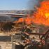 Erzincan OSB deki fabrika yangınında tonlarca kereste ...