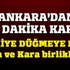 Hava ve kara birliklerimiz teyakkuza geçti!
