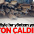 Böyle bir yöntem yok! 41 ton çaldılar