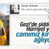 Hürriyet yazarları cam çerçeveye ağlıyor