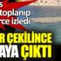 ﻿Diyarbakır'da baraj gölü çekilince eski yapılar ortaya çıktı