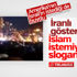 ABD destekli İranlı göstericilerden İslam karşıtı slogan