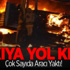 PKK Yol Kesip 7'si TIR 11 Aracı Yaktı PKK Yol Kesip 7'si TIR 11 Aracı Yaktı