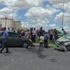 Şanlıurfa'da düğün konvoyunda kaza: 7 yaralı Şanlıurfa'da düğün konvoyunda kaza: 7 yaralı