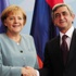 Ermenistan lideri Sarkisyan, Merkel ile görüşecek