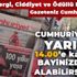 Gazeteniz Cumhuriyet'i yarın 14.00'e kadar bayinizden alabilirsiniz