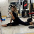 Hatice'den 'esneme' pozu Hatice'den 'esneme' pozu