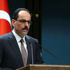 Cumhurbaşkanlığı Sözcüsü Kalın yazılı açıklama yaptı