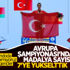 Milli tekvandocu Ömer Faruk Dayıoğlu altın madalyanın sahibi oldu Milli tekvandocu Ömer Faruk Dayıoğlu altın madalyanın sahibi oldu