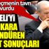 ﻿MHP seçmenin tavrı damga vurdu! Devlet Bahçeli'yi kara kara düşündüren anket sonuçları