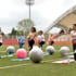 Women Lay Pilates Mats At Istanbul’s Stadium
